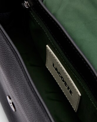 Borsa con patta in pelle martellata City Court