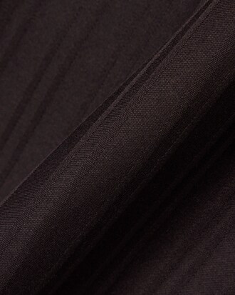 Pantaloni completo in cotone a righe straight fit