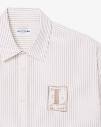 Camicia Oxford a righe relaxed fit