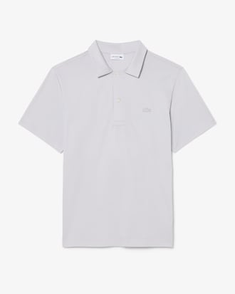 Polo Paris classic fit ricamata con collo aperto