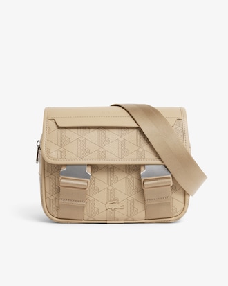 Borsa a tracolla con patta e clip The Blend