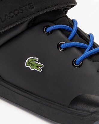 Sneakers da bambino in materiale sintetico e canvas Lerond