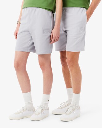 Shorts in tessuto felpato regular fit