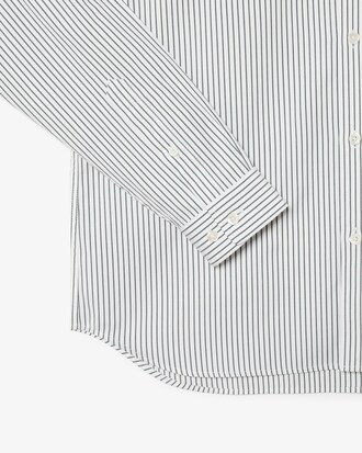 Camicia regular fit a righe Pinpoint