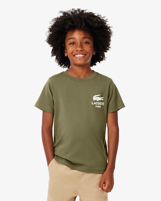 T-shirt in cotone con stampa