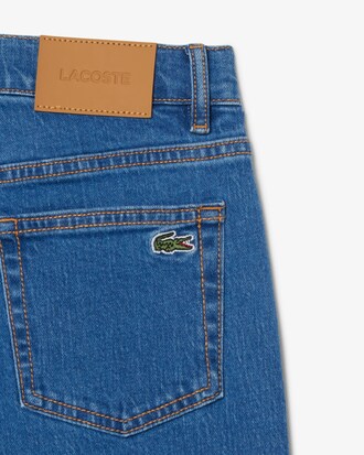 Jeans 5 tasche in denim elasticizzato