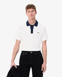 Polo L.12.12 classic fit con collo a contrasto