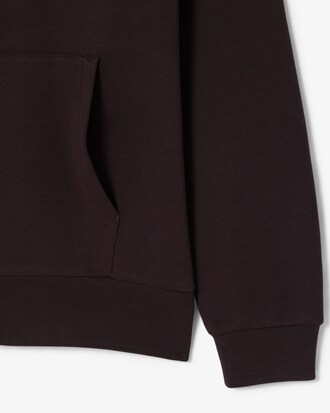 Felpa con cappuccio in pile con zip