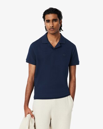 Polo Paris classic fit con colletto aperto