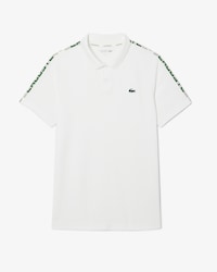 Polo da tennis a righe Ultra-Dry con marchio