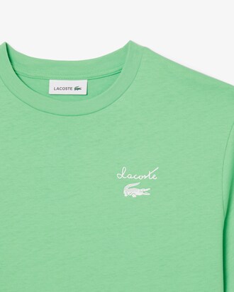 Abito t-shirt oversize in jersey con marchio