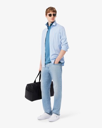 Polo regular fit in piqu&eacute; elasticizzato Paris