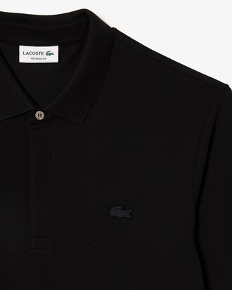 Polo regular fit in piqué elasticizzato Paris