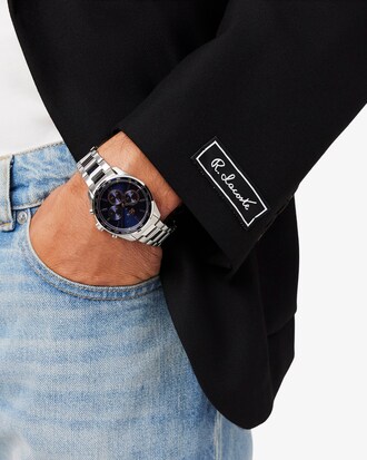 Orologio cronografo in acciaio inossidabile Boston