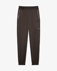 Joggers oversize in raso