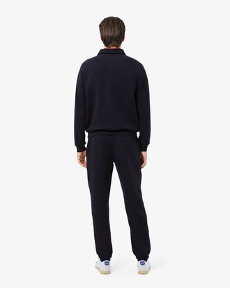 Pantaloni della tuta in piqué regular fit