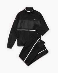 Tuta da tennis da uomo con fasce a contrasto e inserto a rete Lacoste SPORT