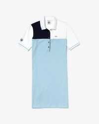 Vestito a polo da donna in mini piqu&eacute; Lacoste SPORT French Open