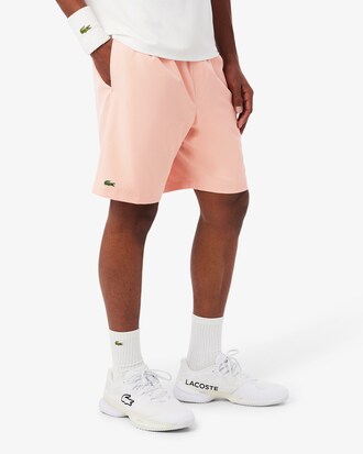 Shorts da tennis in taffet&agrave; a rombi leggero