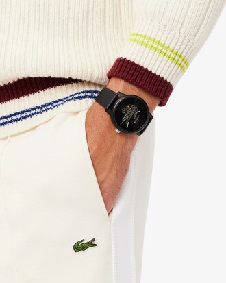 Orologio automatico in pelle Lacoste.12.12