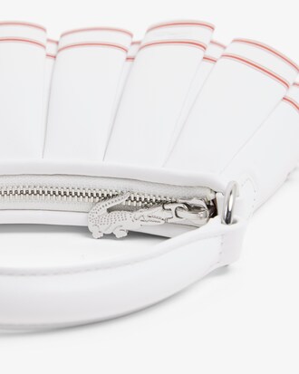 Borsa in pelle a righe Mini Lenglen Runway