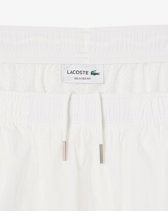 Pantaloni felpati color block