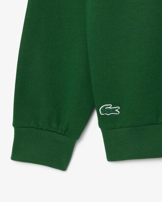 Felpa homewear in pile con logo