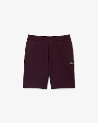 Shorts in tessuto felpato