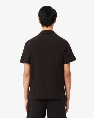 Polo testurizzata classic fit