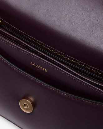 Borsa in pelle con patta Tennis Bliss