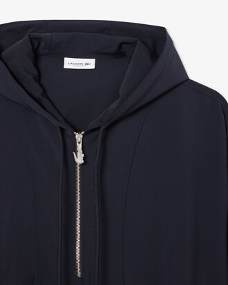 Giacca popover oversize in misto lana