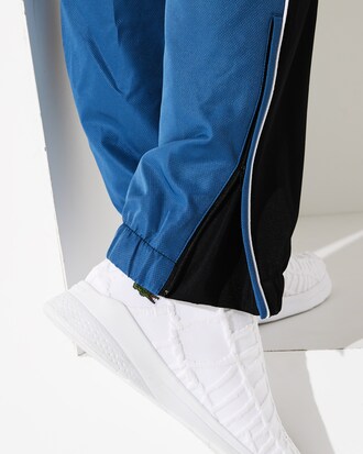 Pantaloni sportivi da uomo color block con bordo a contrasto Lacoste SPORT