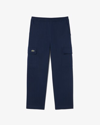 Pantaloni cargo in twill di cotone