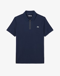Polo tennis Ultra Dry elasticizzata in jacquard