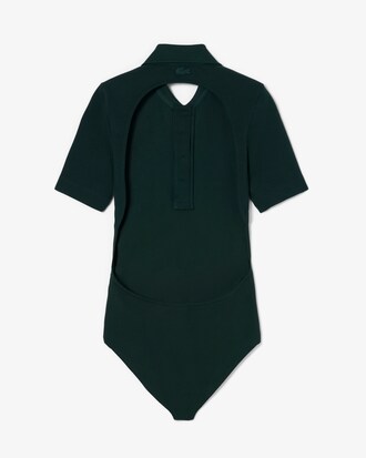 Body polo in mini piqué Runway