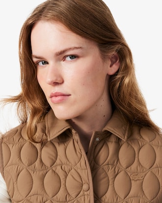 Gilet da tennis trapuntato