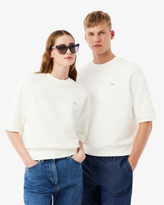 Felpa a maniche corte relaxed fit