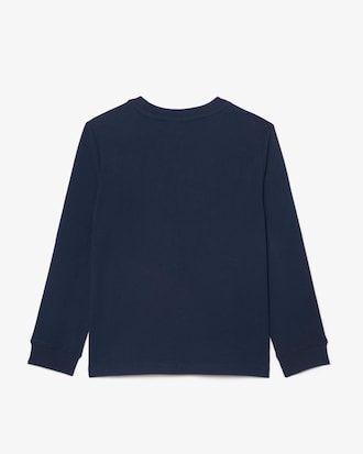 T-shirt a maniche lunghe con stampa