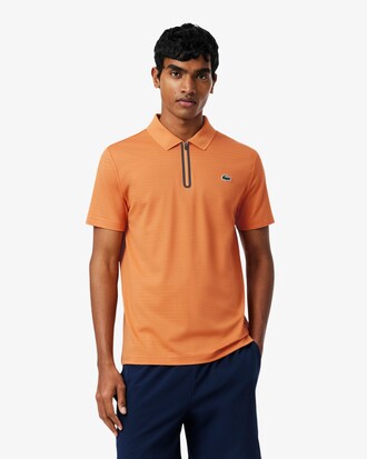 Polo tennis Ultra Dry elasticizzata in jacquard