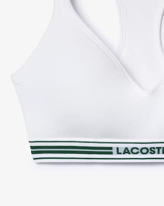 Bralette imbottita in cotone stretch