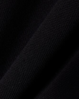 Pullover girocollo monocromatico in cotone