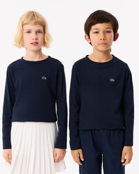 T-shirt in cotone a maniche lunghe