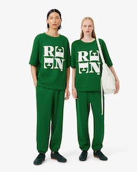 Joggers in raso Runway