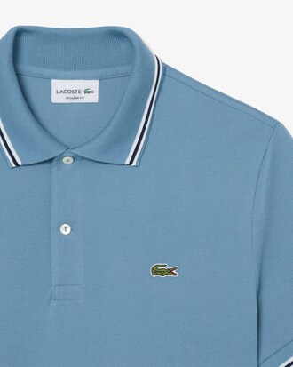 Polo L.12.12 regular fit con bordo in risalto
