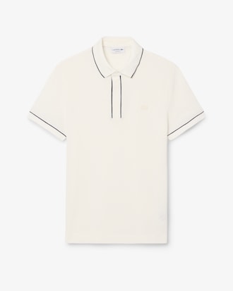 Polo regular fit in piqu&eacute; elasticizzato Paris