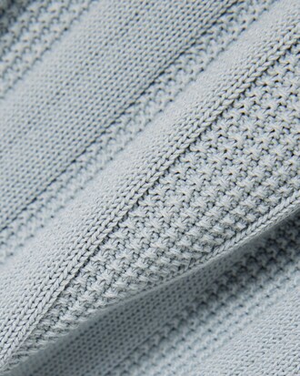 Cardigan fluido a coste con colletto a polo