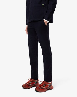Pantaloni chino slim fit in cotone elasticizzato