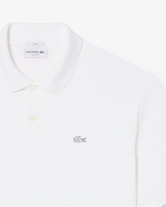 Polo in piqu&eacute; pesante loose fit