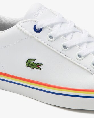 Sneakers da bambino stringate in materiale sintetico Lerond