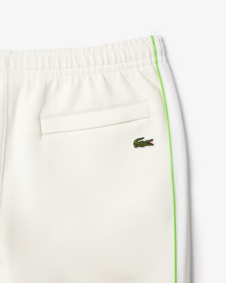 Pantaloni della tuta in piqué regular fit